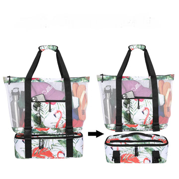 Stylish and Practical Summer Beach Bag With Cooler