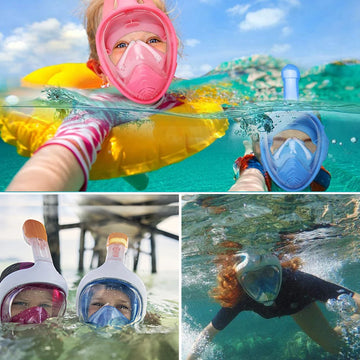 Underwater Snorkeling Respirator Swimming Mask Set