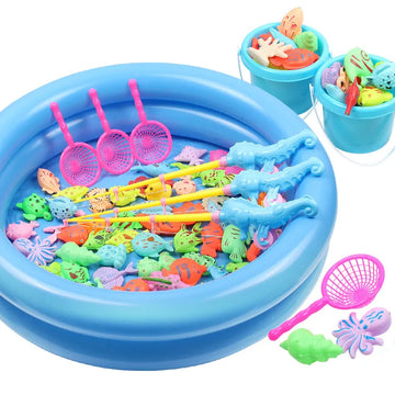 Childrens Interactive Magnetic Fishing Toys