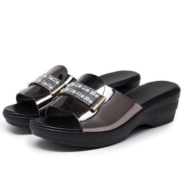 Women's Leather Casual Sandals